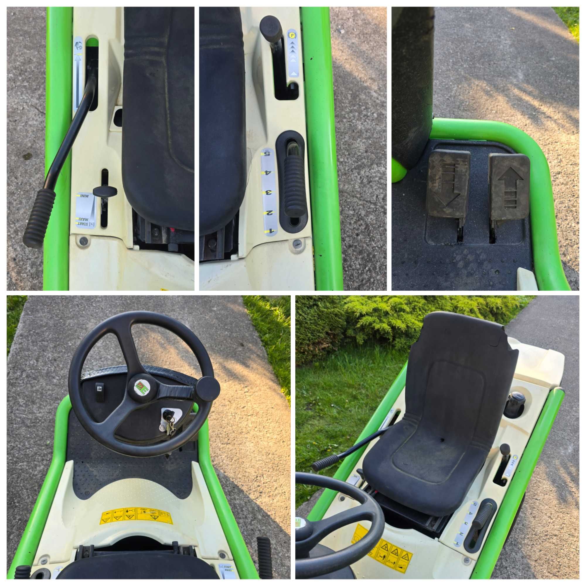 Traktorek kosiarka ETESIA Bahia HONDA 13KM GXV pompa oleju hydro