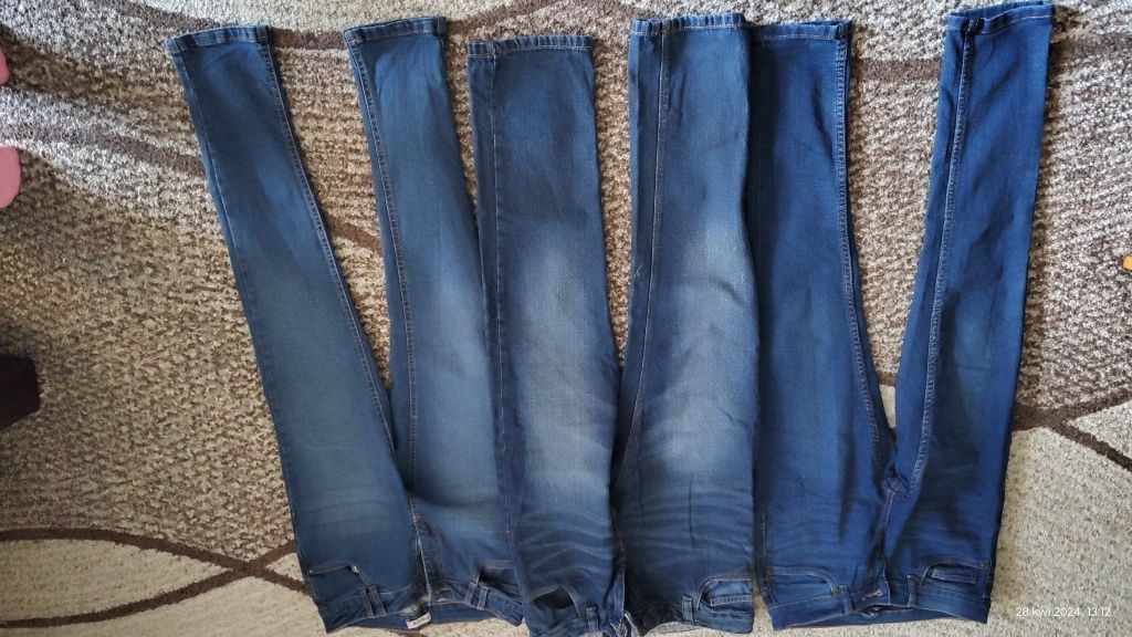 Zestaw jeansów 152-158