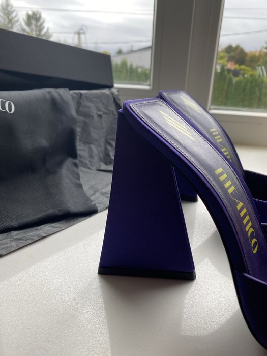 Мюлі фіолетові THEATTICO