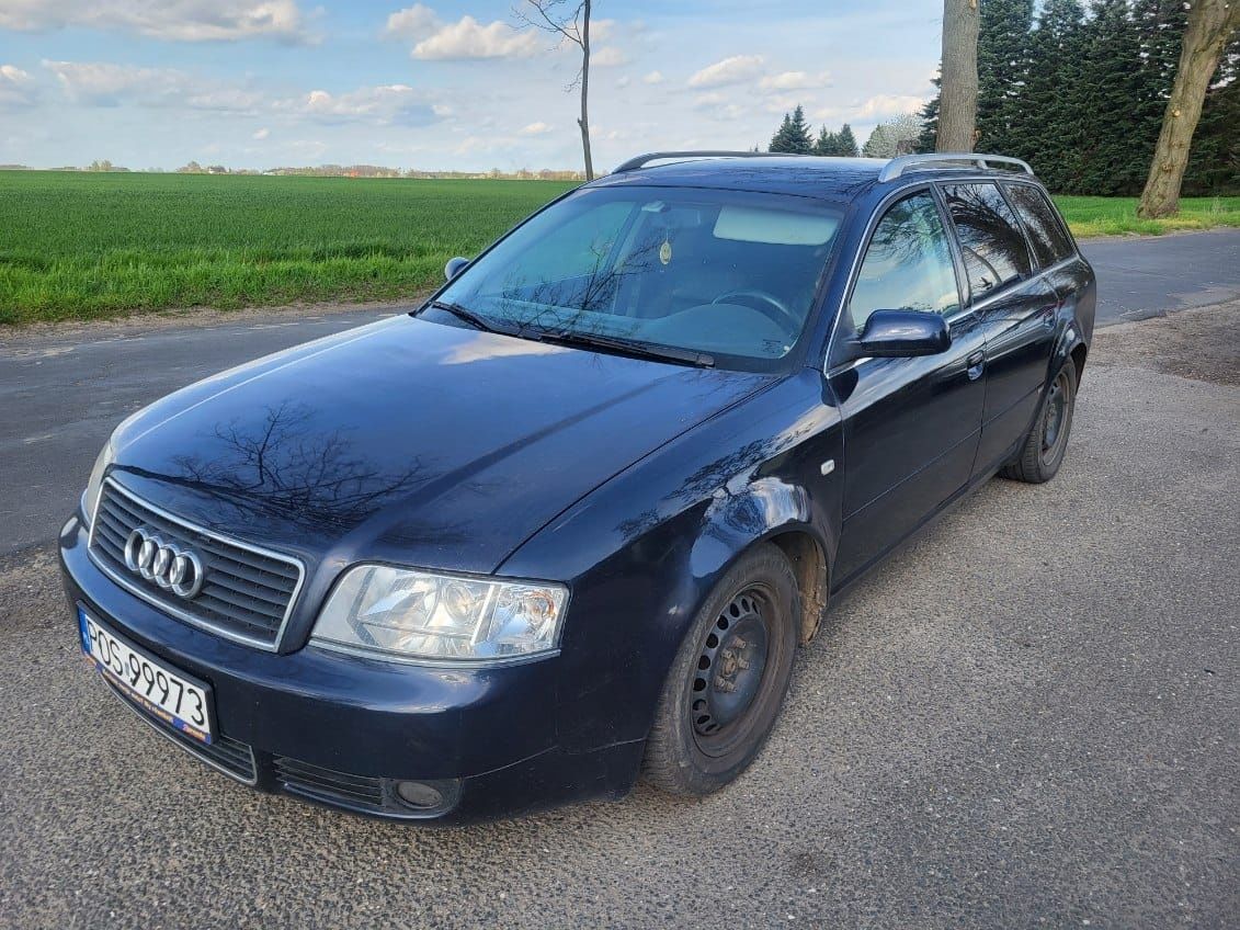 Audi A6 z gazem.
