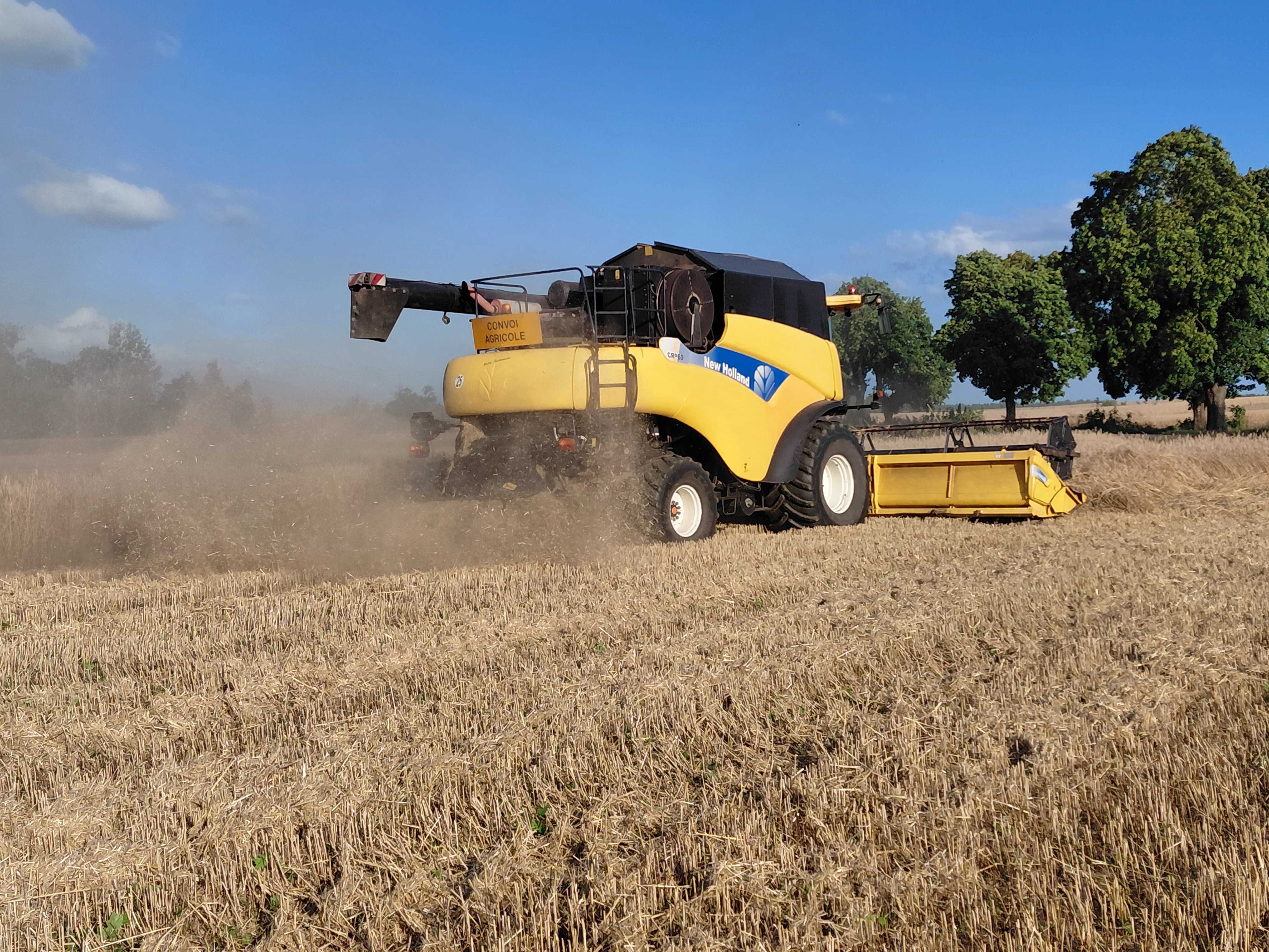 New holland CR960 igła!!! Stół do rzepaku