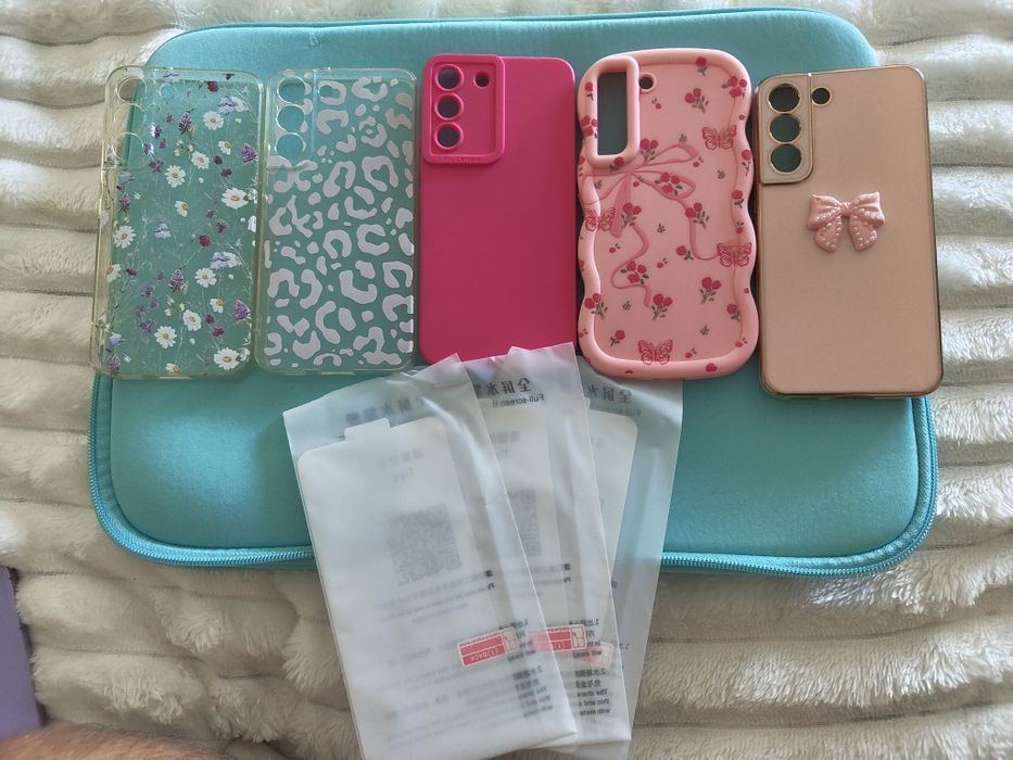 Idealny Samsung S22 akcesoria fioletowy