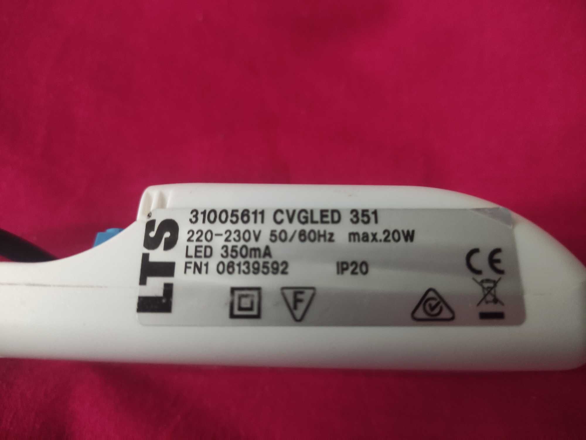 Lampki halogeny LED 350mA 9W 4000K ip40 LTS