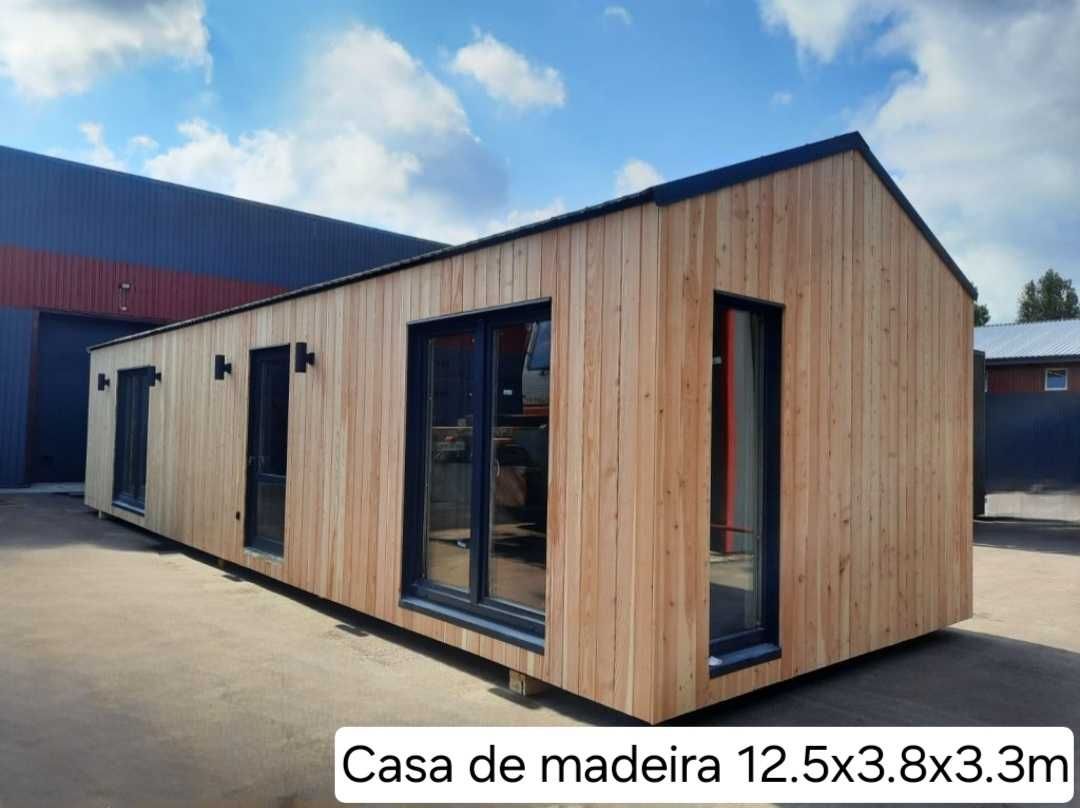 Casas de madeira para viver o ano todo