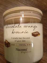 Świeca zapachowa sojowa Chocolate orange brownie Nacomi Fragrances