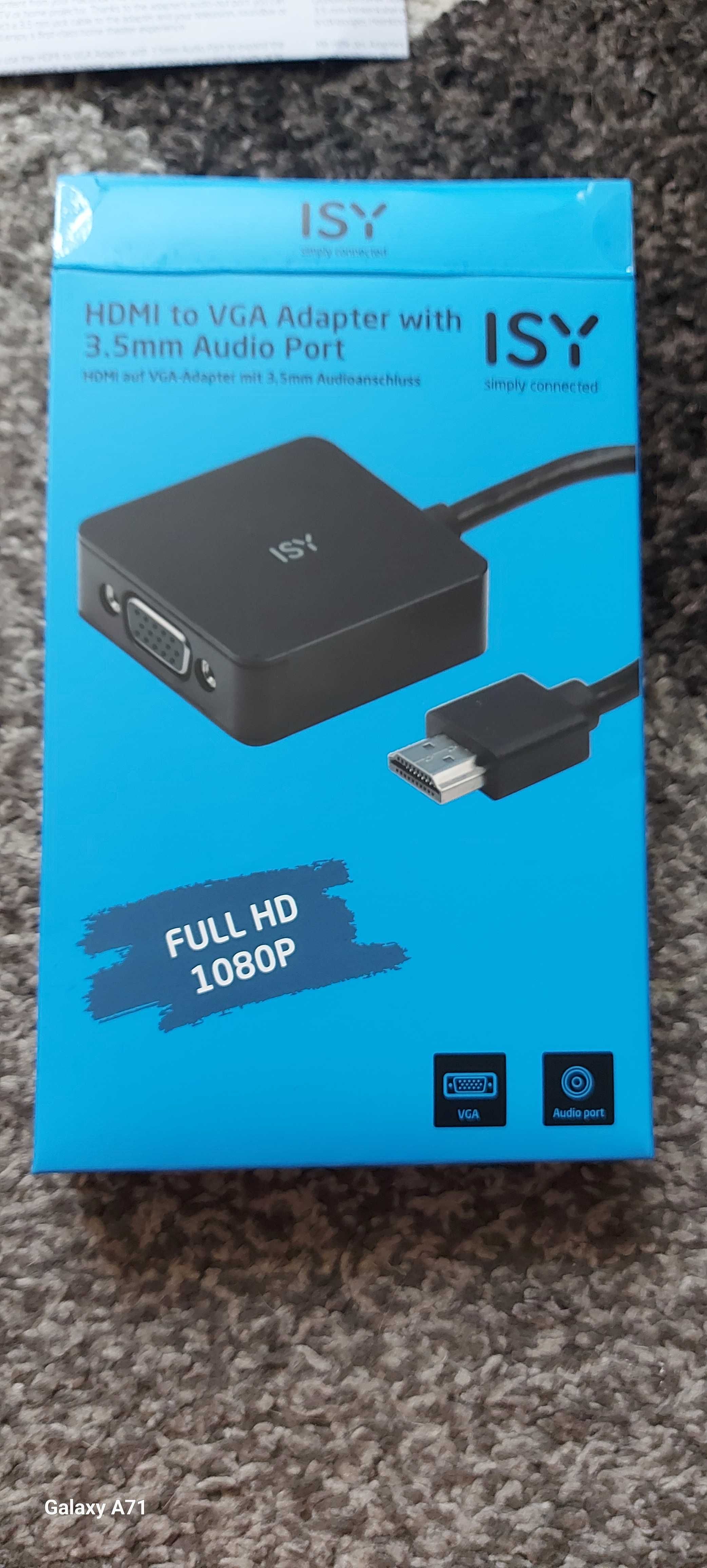 Adapter ISY IAD-1007 HDMI - VGA