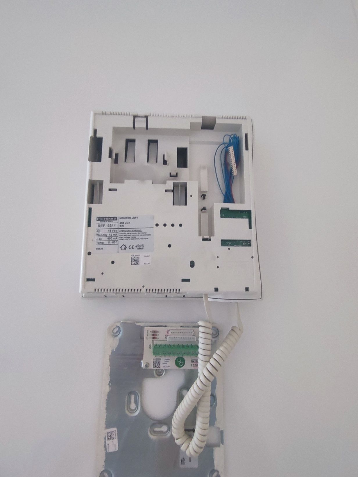 Monitor video porteiro Fermax