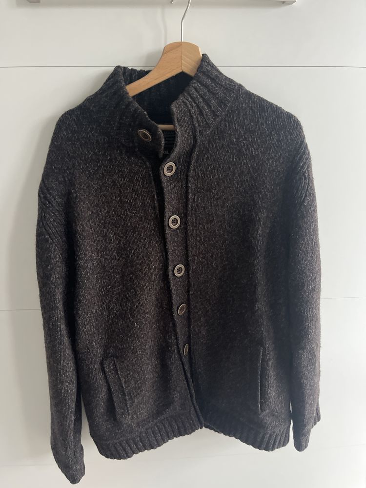 Cieply kardifan meski XXL 100% lambwool