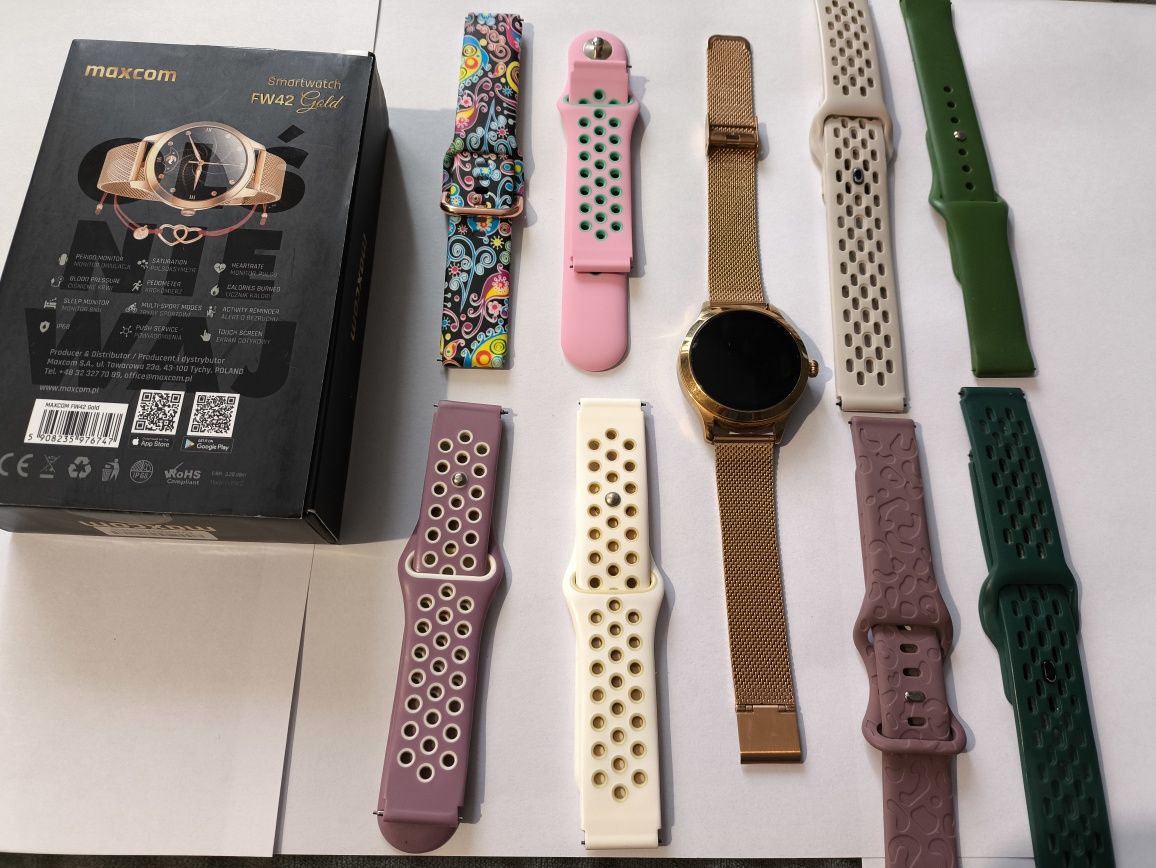Damski Smartwatch Maxcom FW42 Gold