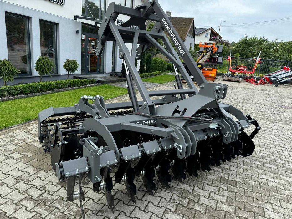 Brona talerzowa Agregat - hydropak 3 m 2,7 m 2,5 m HELAGRO - nowość !