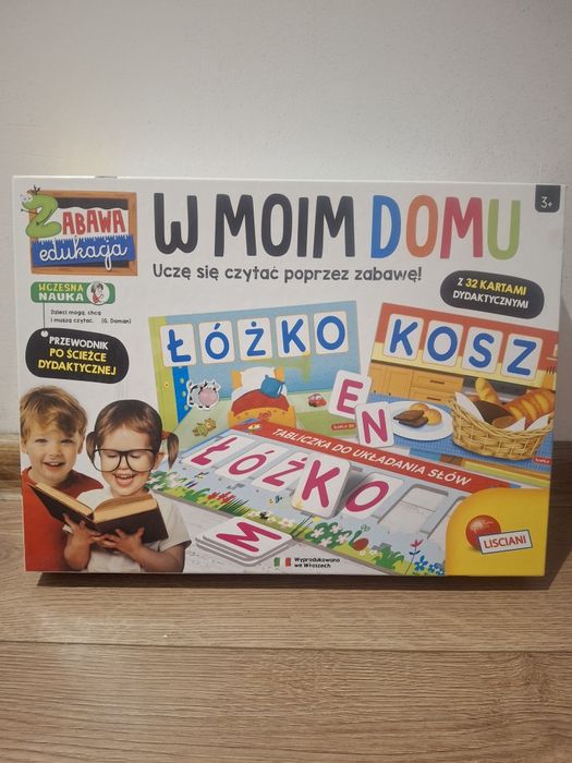 Uczę się czytać poprzez zabawę Zabawa edukacyjna