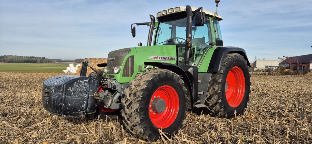 Fendt 818 Vario Tms 06r tylko 4500godz Stan idealny! Orginal