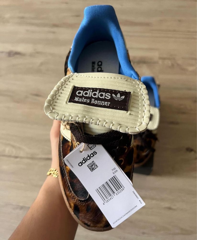 Adidas Walles Bonner leopard size 37