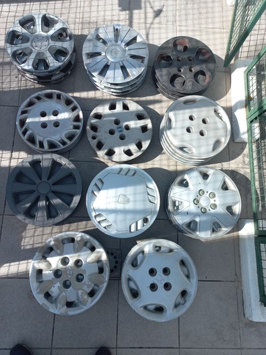 Jogo de 4x tampoes 14 calotas peugeot opel fiat hyundai seat ford citr