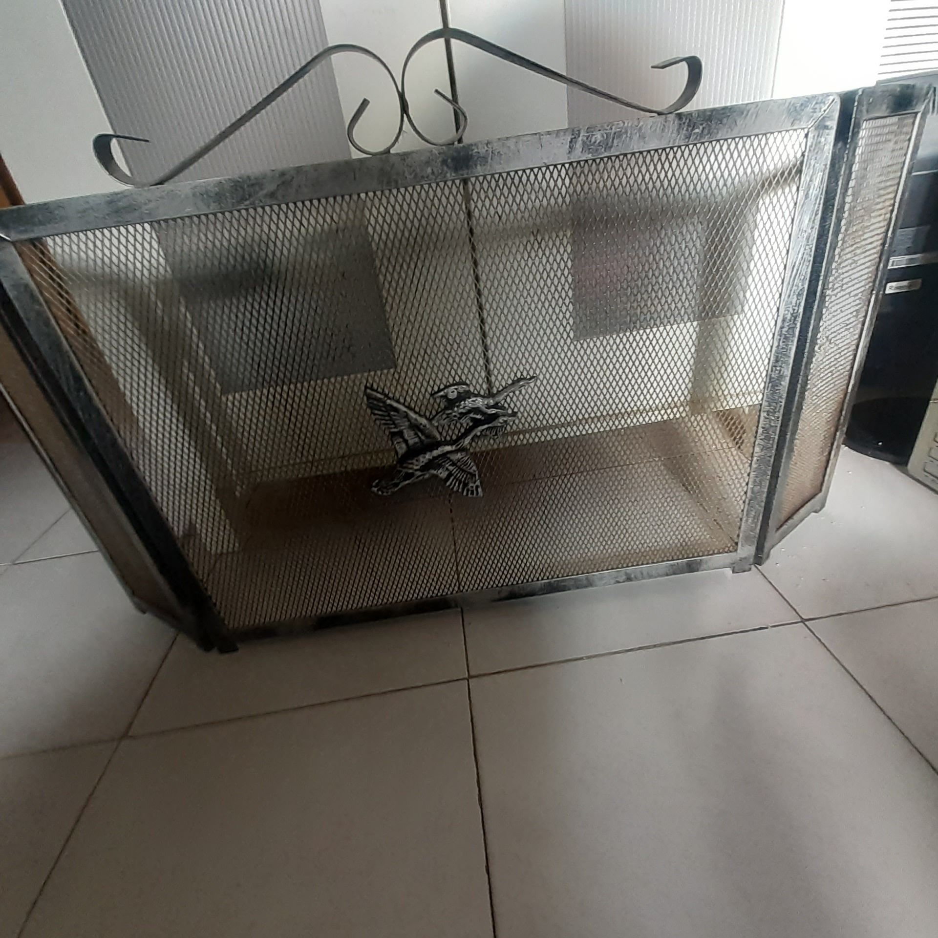 Proteção de lareira usada