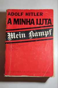 A Minha Luta, Mein Kampf - Adolf Hitler (1ª edição portuguesa)