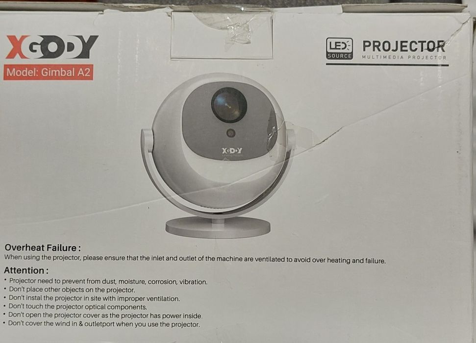 Projetor XGODY Gimbal A2 (NOVO)