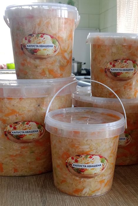 Продам квашену капусту вирощену та перероблену у власному господарстві