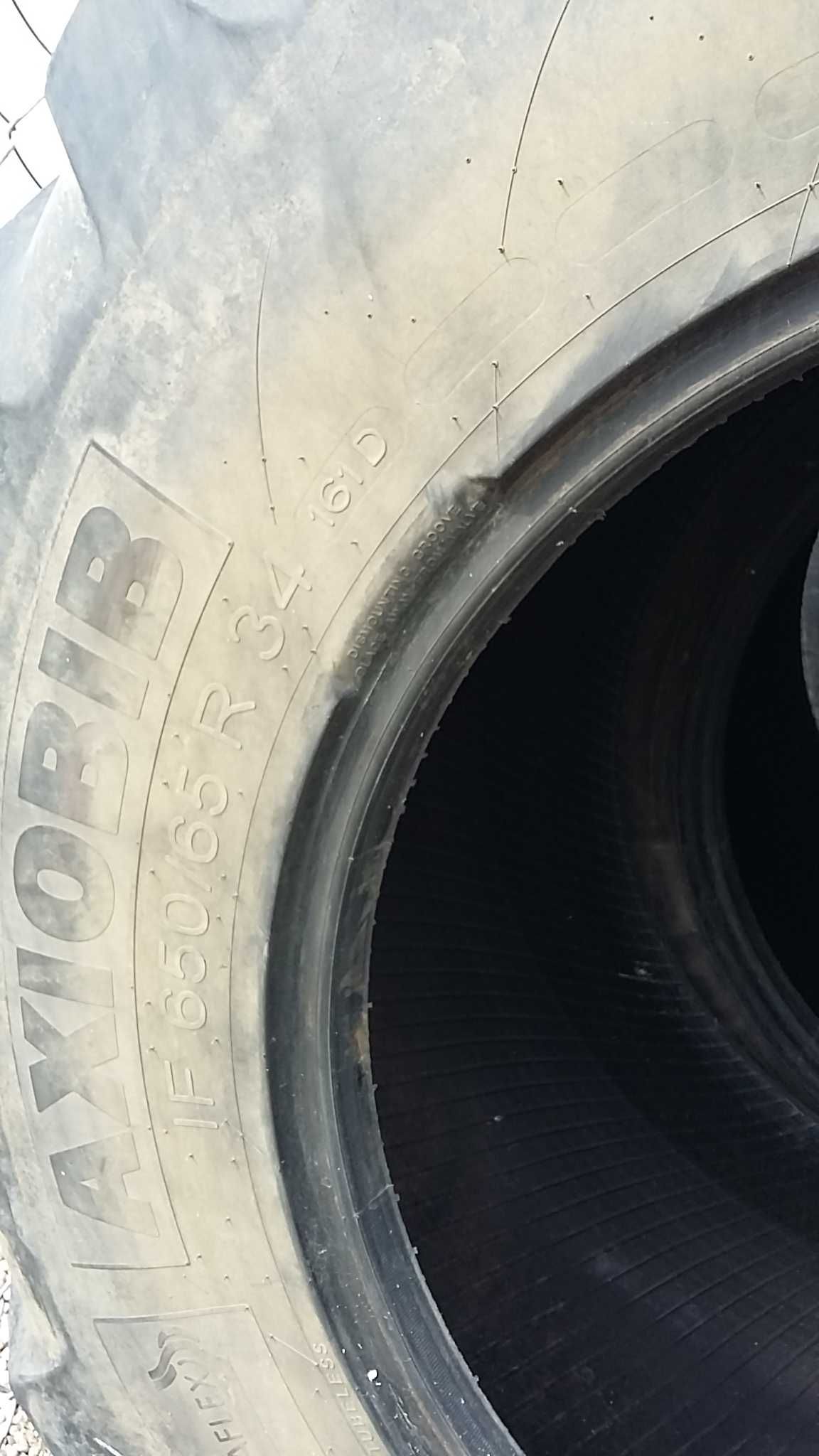 Opona 650/65R34 Michelin Axiobib opony rolnicze używane montaż