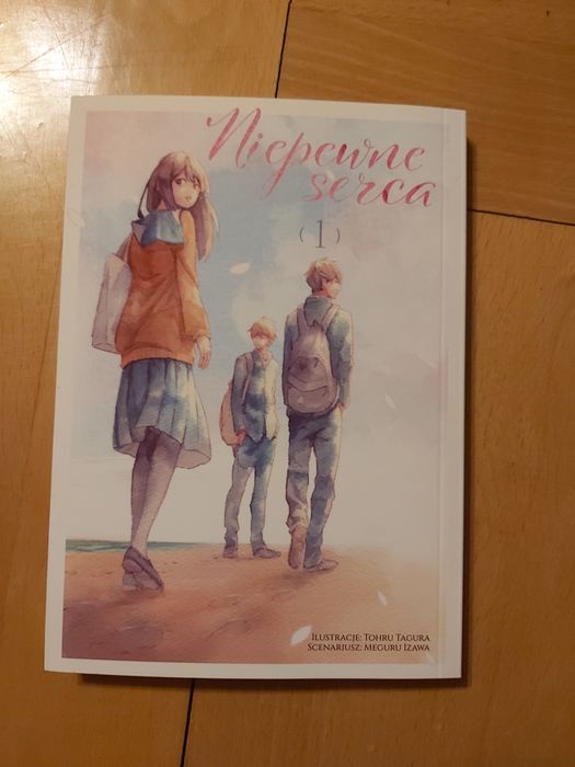 Manga shojo Niepewne serca tom 1