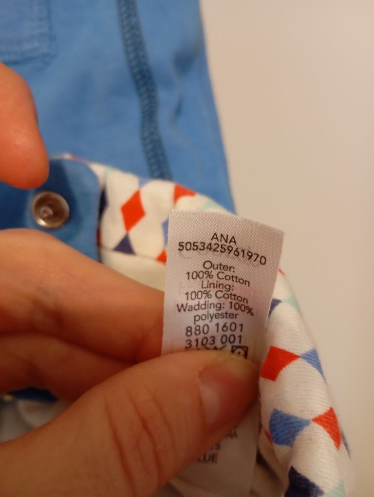 Rampers niemowlęcy, rozmiar na 3-6 miesięcy.
