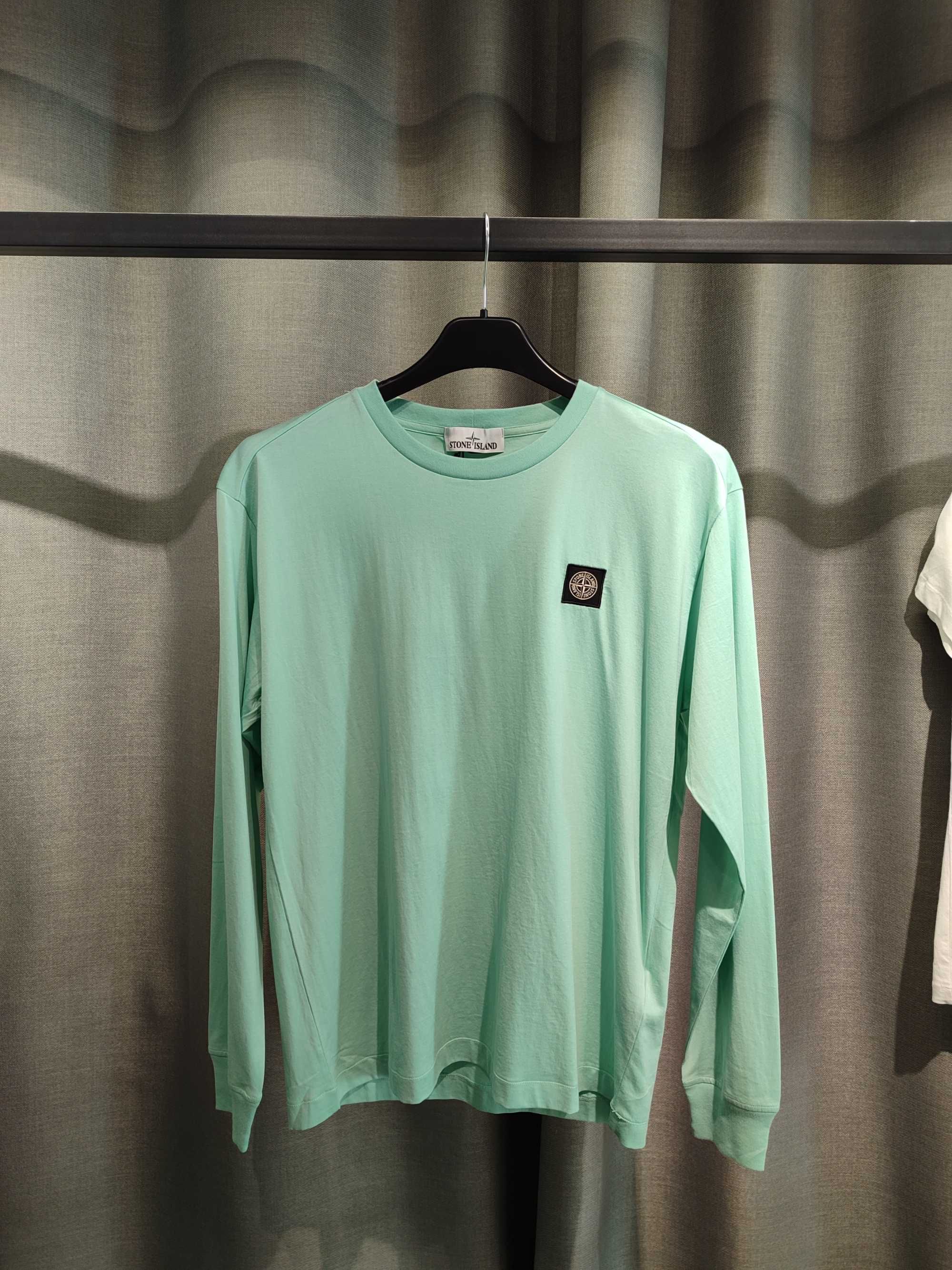 Лонгслів STONE ISLAND 22713 Long Sleeve Aqua SI0113-AQ