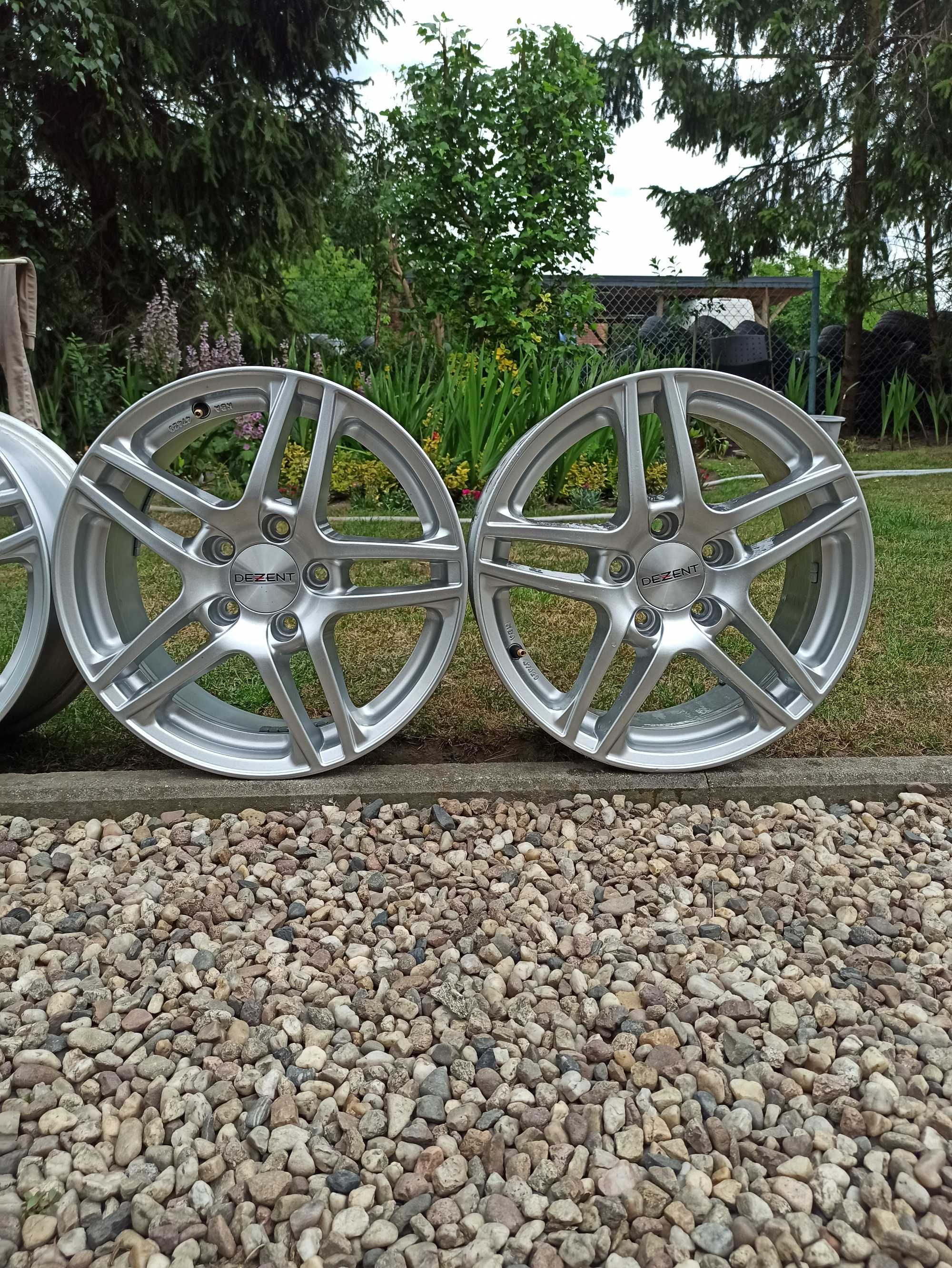 Alufelgi Felgi aluminiowe 16" Cali 5x112 vw audi *DEZENT* NOWE