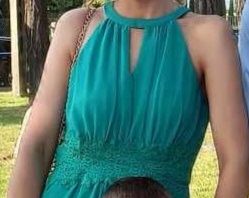 Sukienka Vila zielona turkus s m 36 wesele impreza