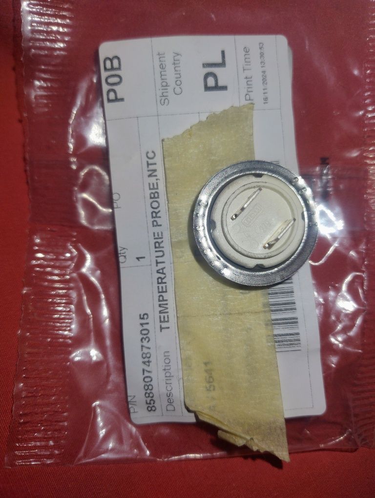 Czujnik NTC temperatury pralko-suszarka Electrolux