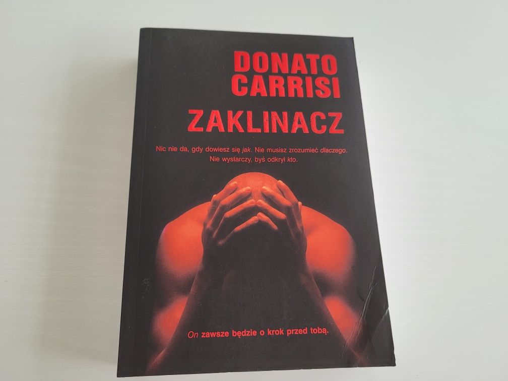 Donato Carrisi Zaklinacz książka bdb-