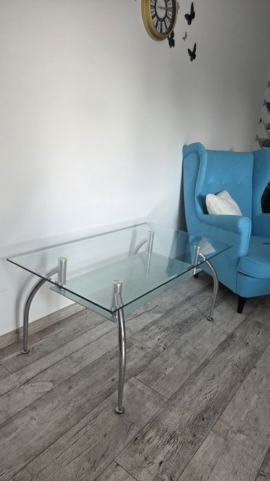 Szklana ława, stół , stolik kawowy