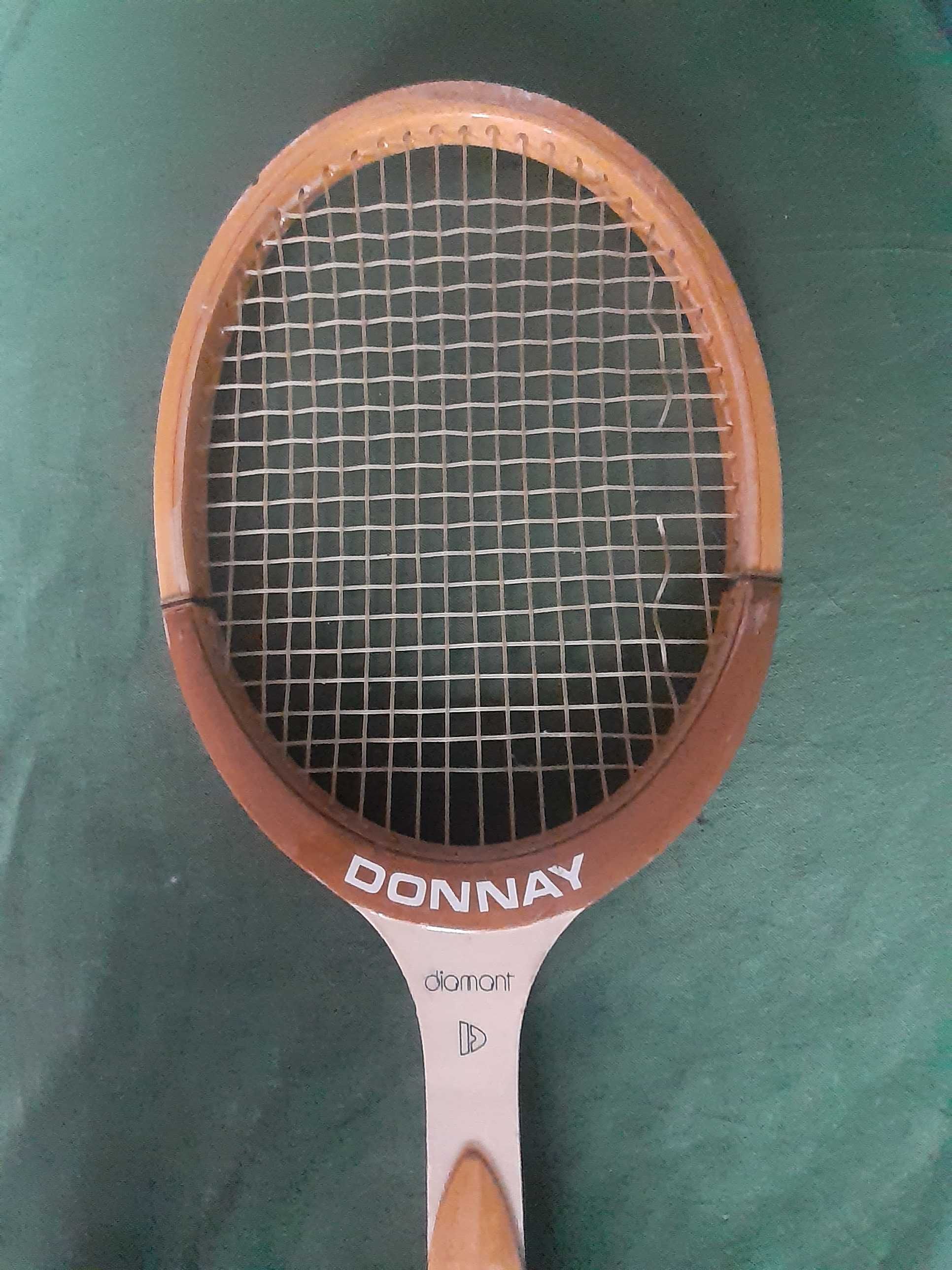 Rakieta tenisowa Donnay , drewniana,. retro