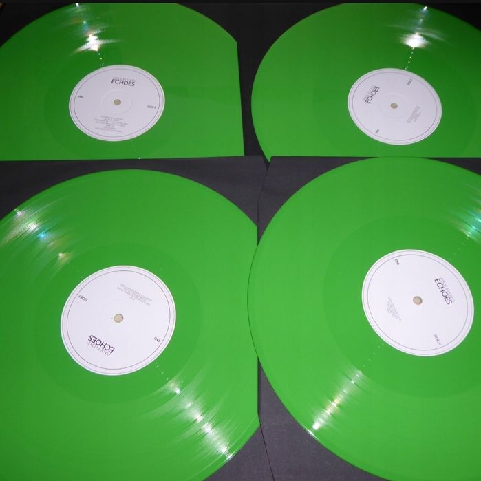 Pink Floyd ECHOES 4 LP kolorowy winyl box set WATERS Gilmour