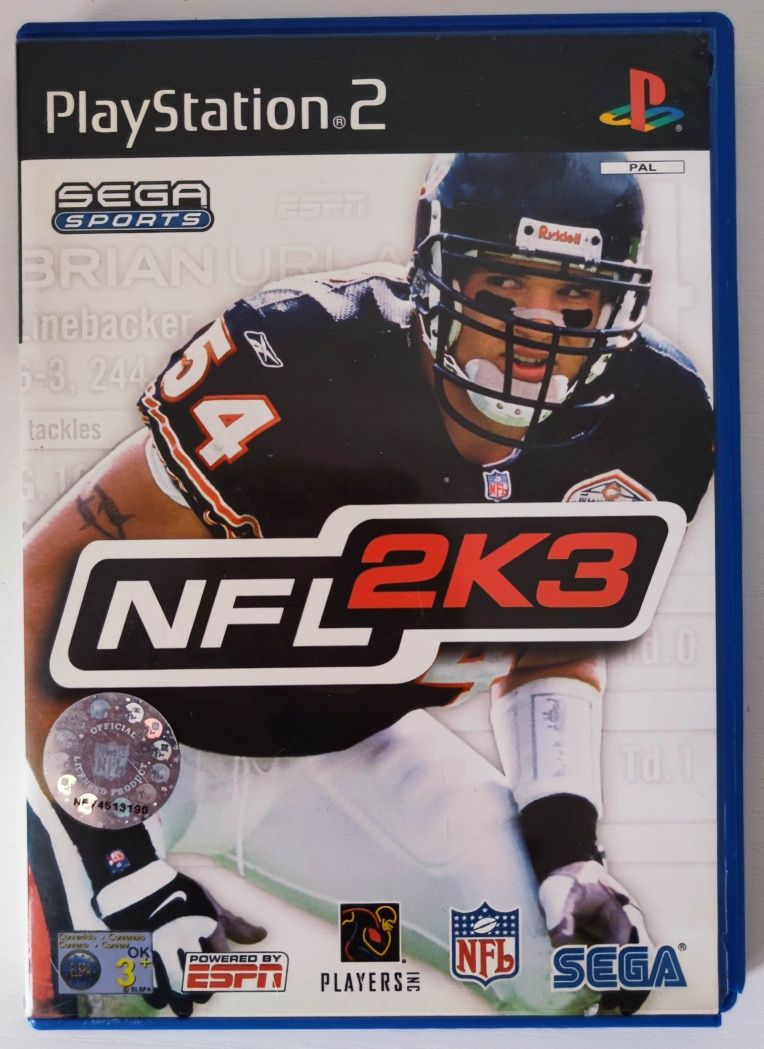 Gra NFL 2K3 PlayStation 2 (PS2)