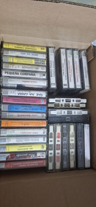 Coleção de Cassetes Musica Portuguesa