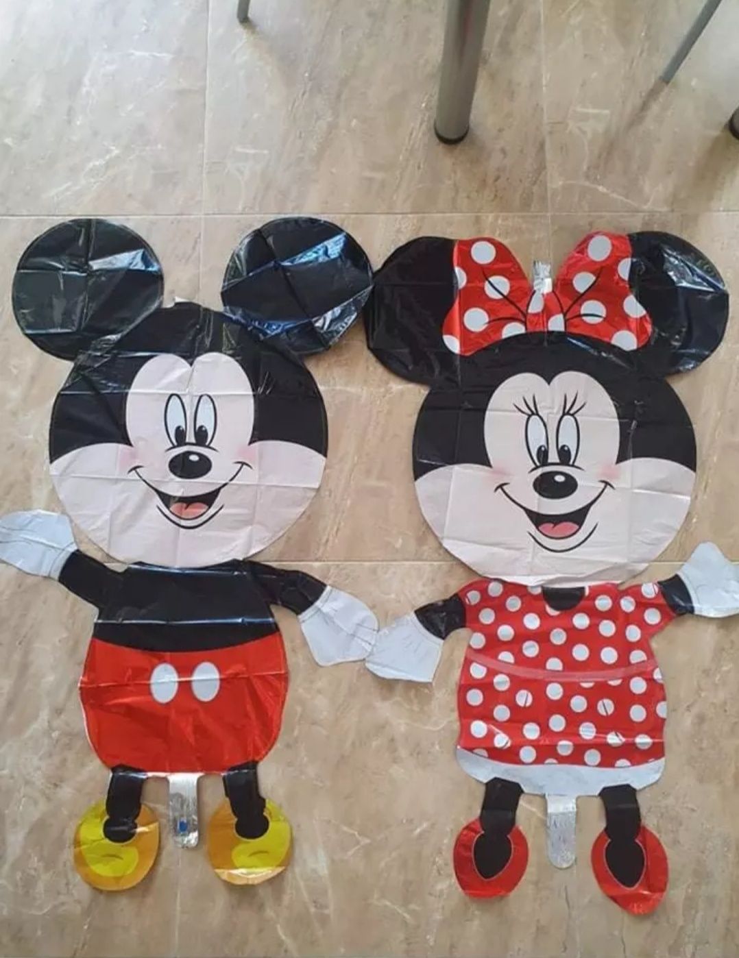 Balões gigantes Mickey e Minnie