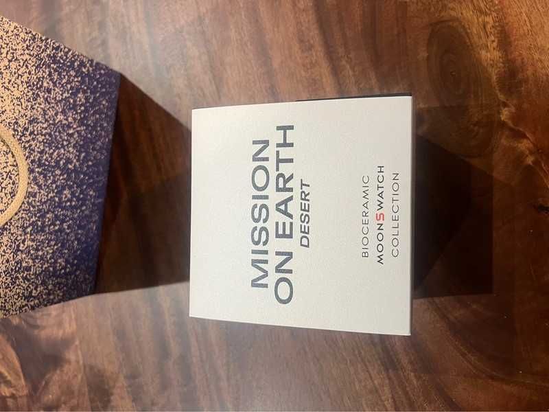 Omega x Swatch SO33T103 Desert - Sahara Edition Limitowana