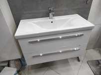 Sprzedam meble łazienkowe + kran grohe
