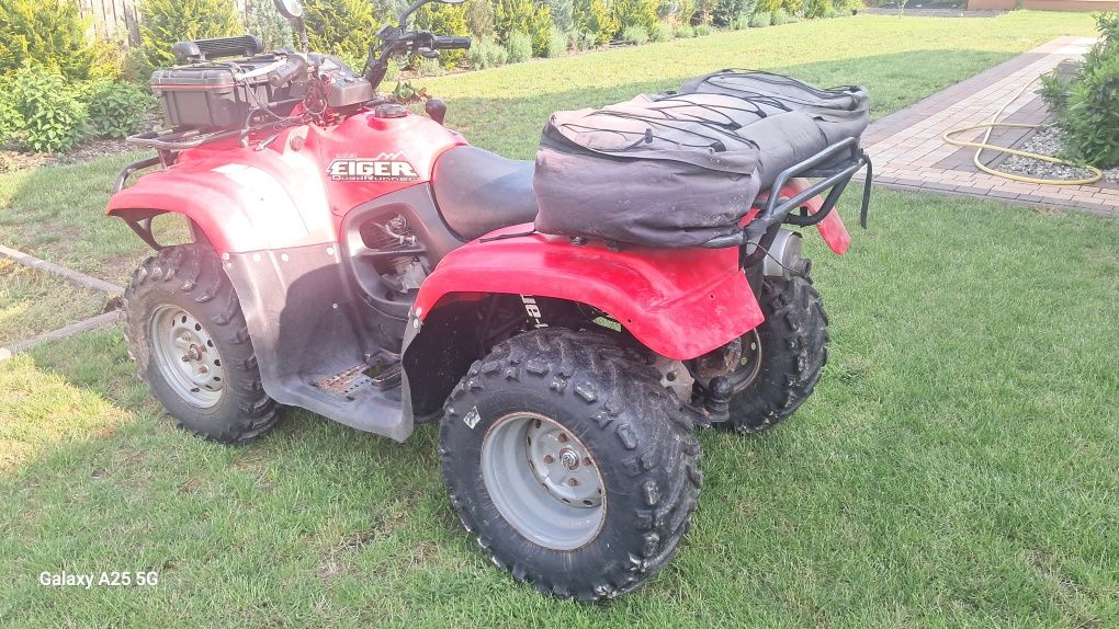 Suzuki Eiger 400 4x4 wyciagarka zadbany 2004 rok! Z tabliczki