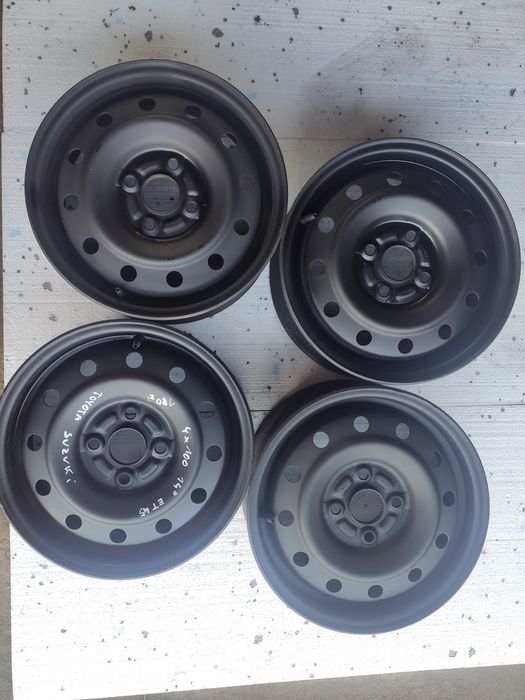 Felgi stalowe 14" 4x100 Toyota Yaris Corola Aygo Suzuki Swift Kia Rio