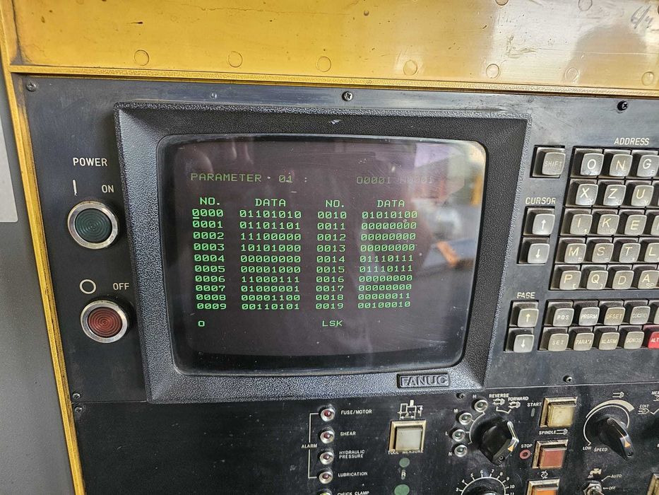 Tokarka CNC Homa Ecoturn 250 - Sterowanie Fanuc - System Daewoo