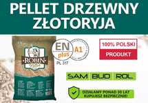 Pellet drzewny ZŁOTORYJA, certyfikat A1 ENplus, TRANSPORT