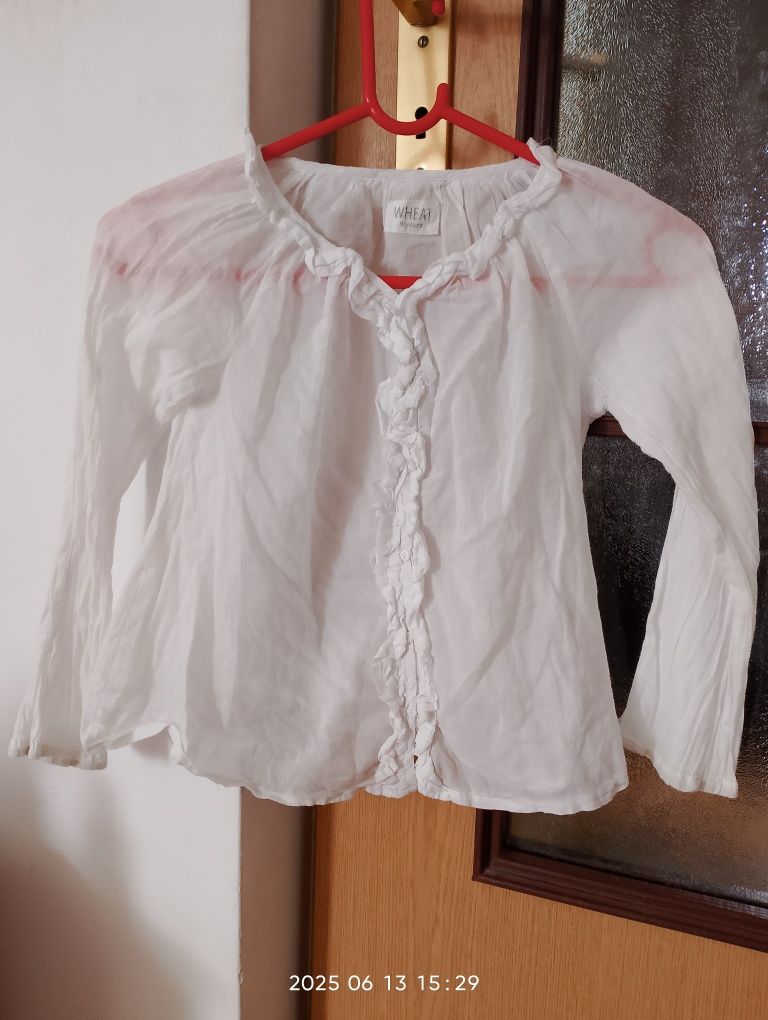 Bluzka   cud miód śmietanowa  boho  6 lat .