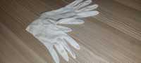 Rękawiczki komunijne białe dziewczynka