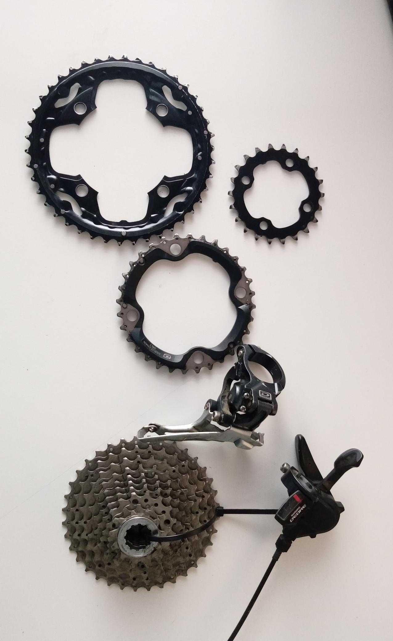Material Bicicleta Estrada e BTT (selim carbono, pneus, rodas, etc)