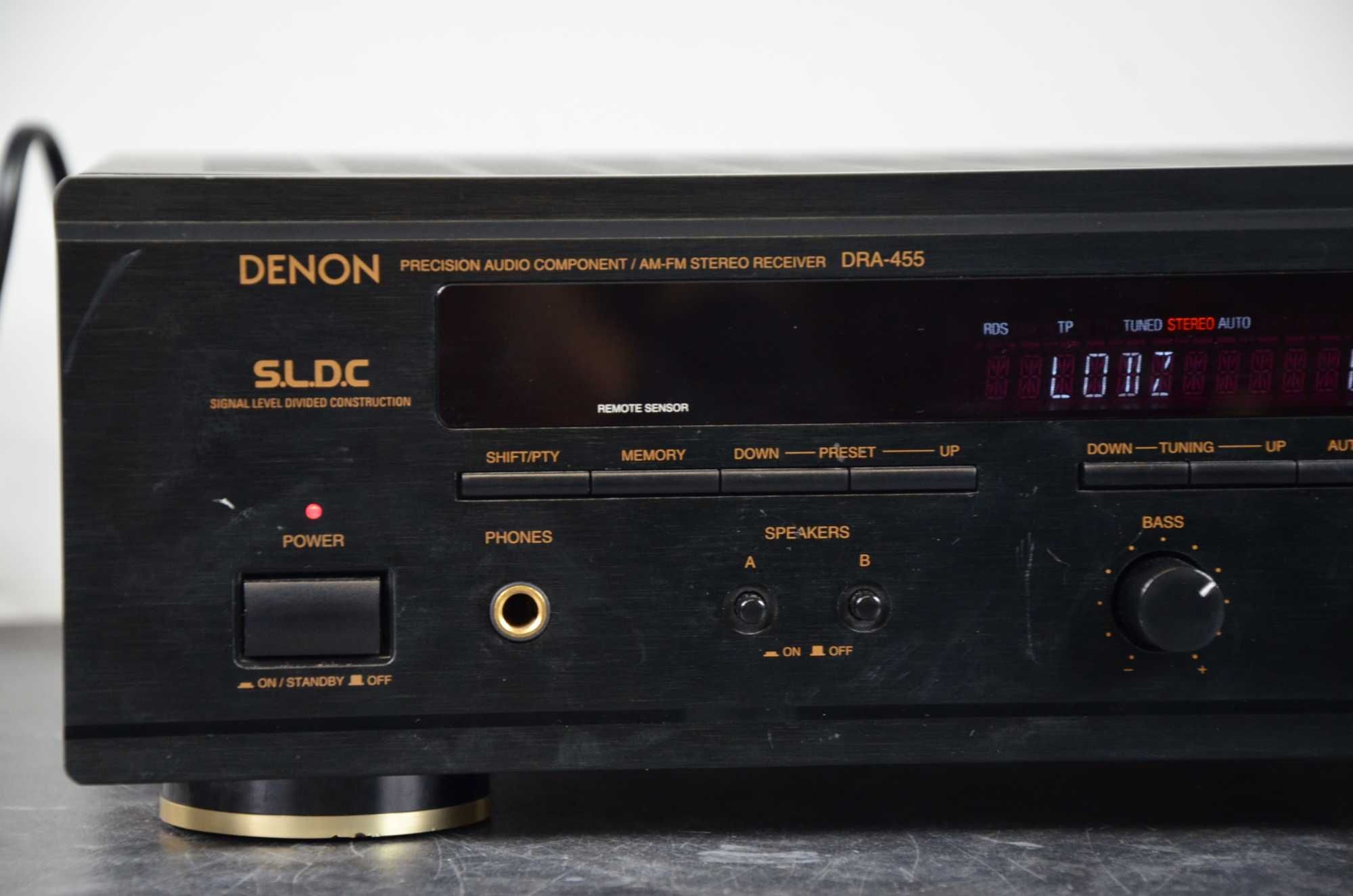 Amplituner Denon DRA-455 2.0 super okazja!