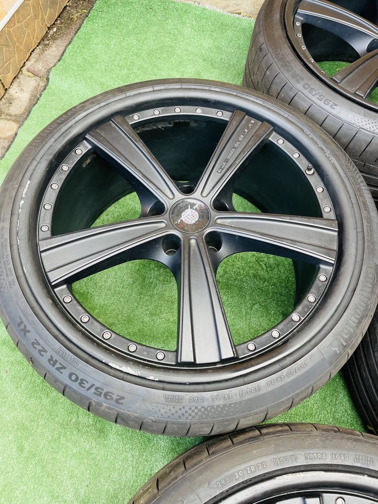 Диски 5/130 R22 11J et-45 Porsche Q7 Taureg з резиною 295/30ZR22