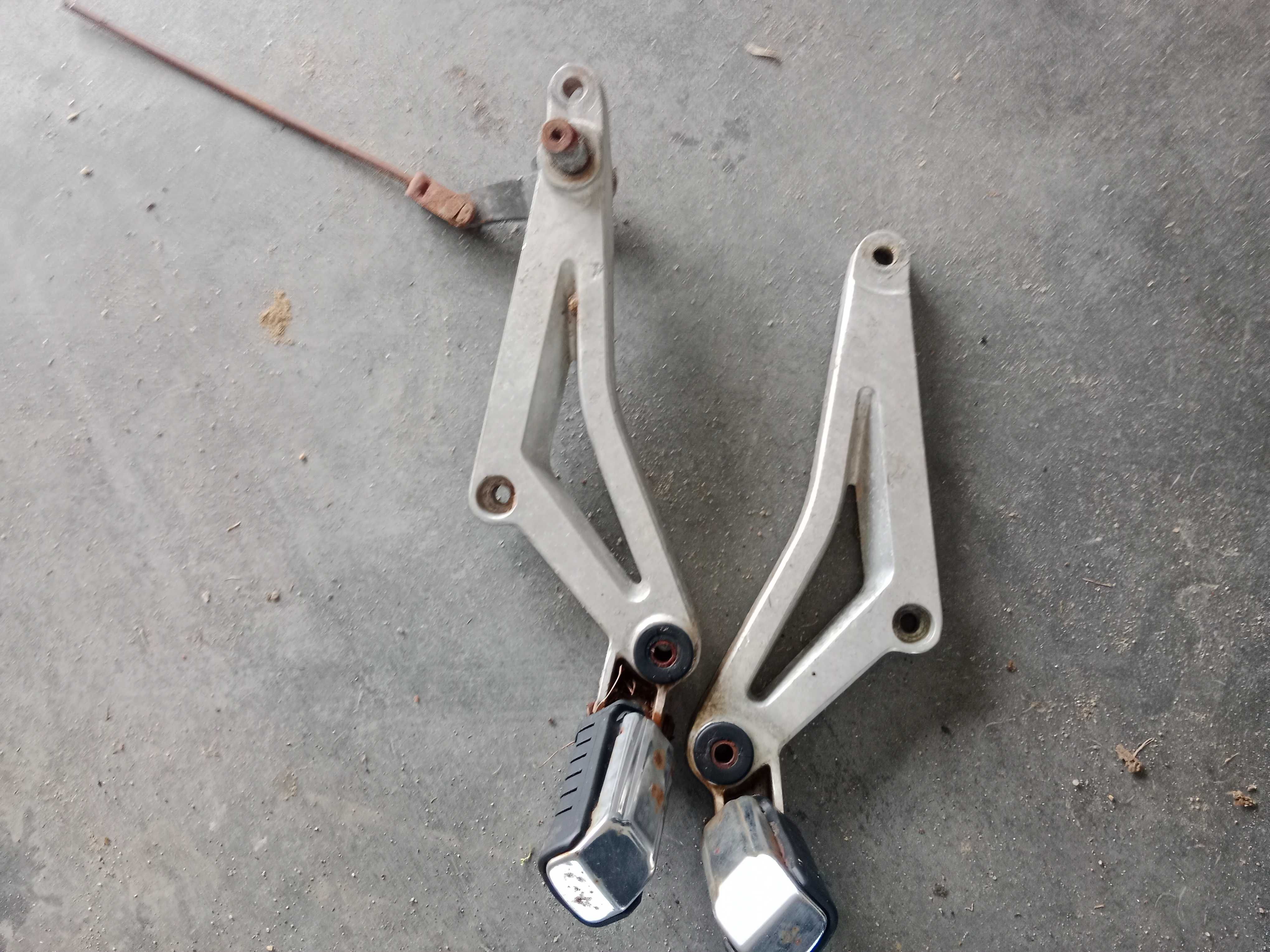 honda cb550sc cb 500 sc set sety pasażera podnóżki mocowania podnóżek