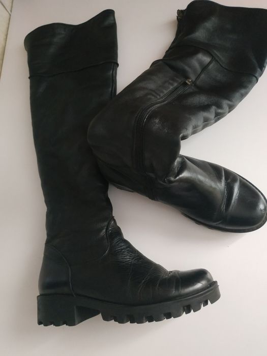 Сапоги женские на меху