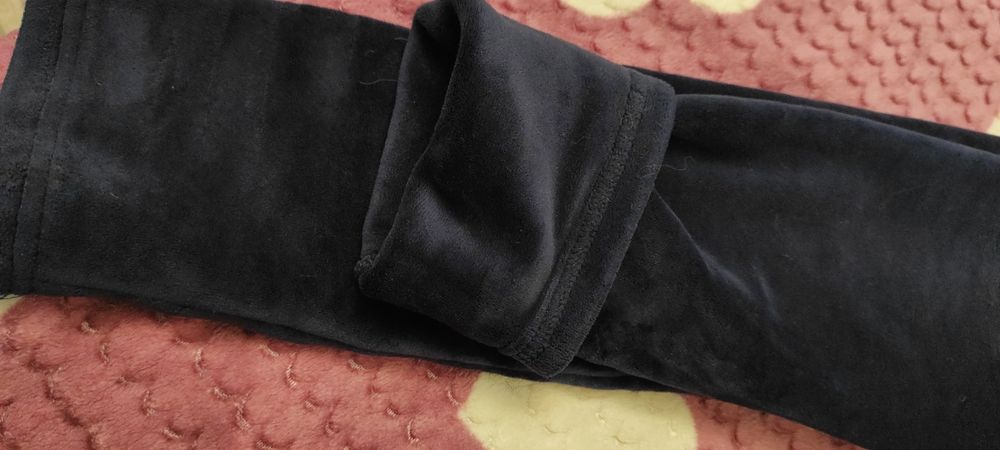 Теплі велюрові лосини на велюрі для дівчинки